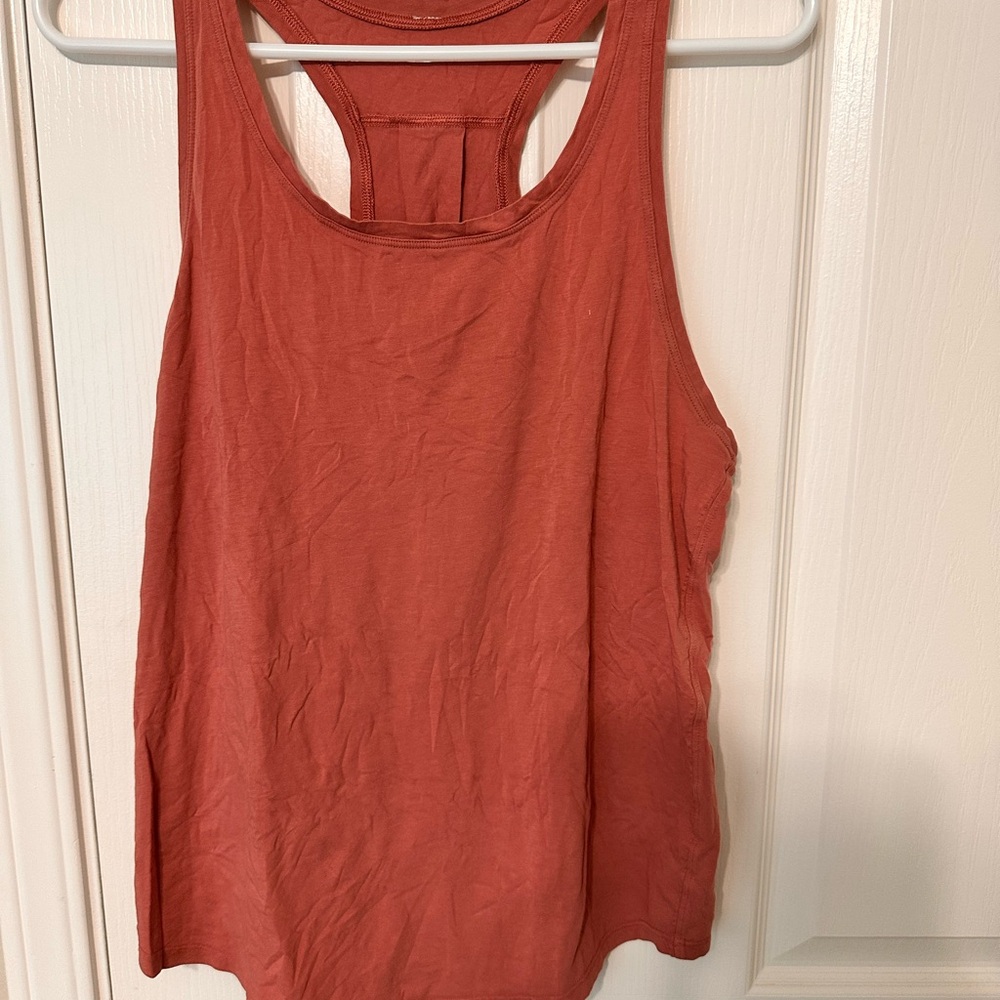 Lululemon Love Tank – Size 8 – Terracotta Rust